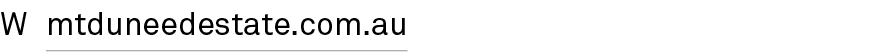 w mtduneedestate.com.au 